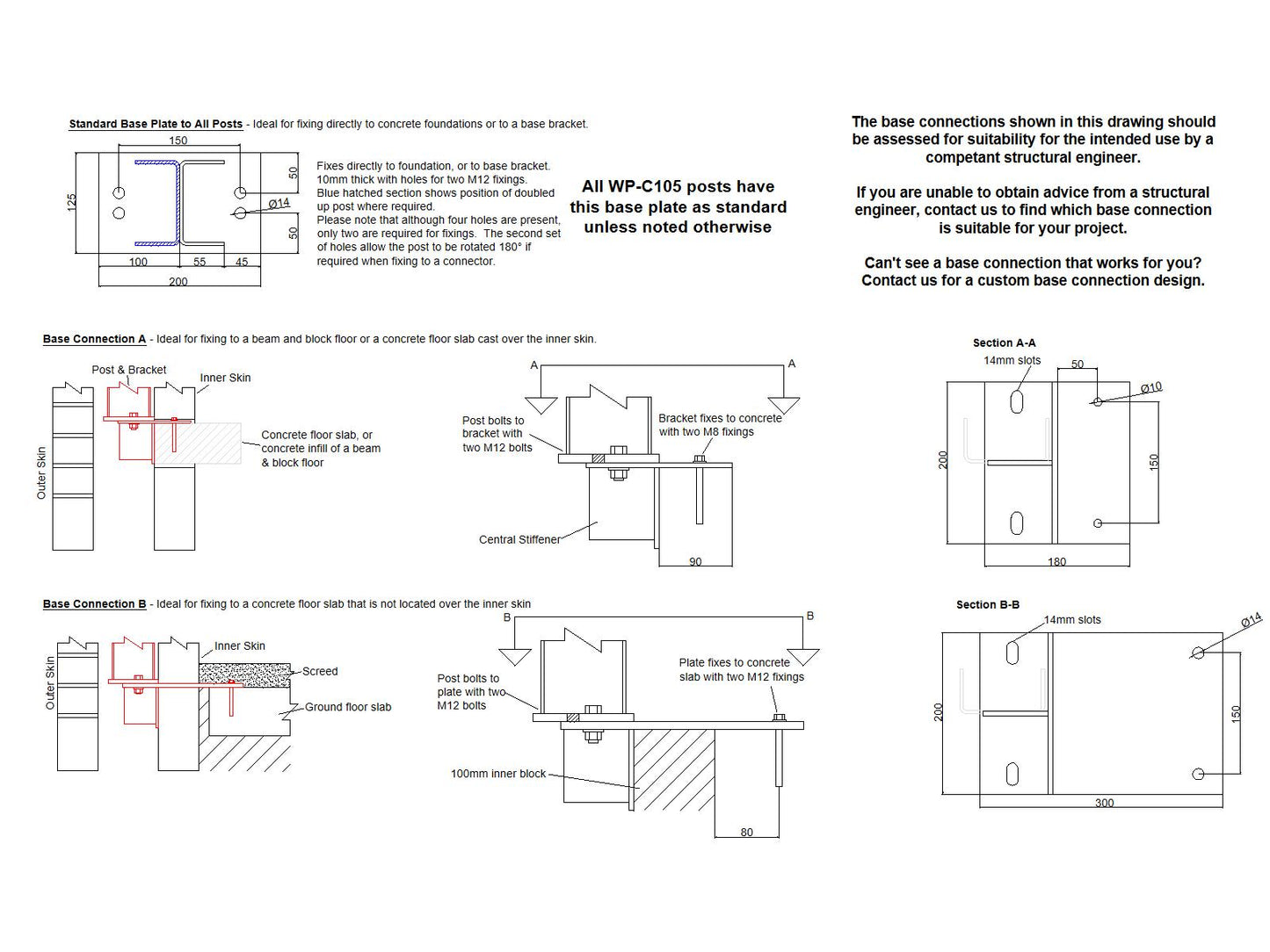 Earl WP-C105 Windpost
