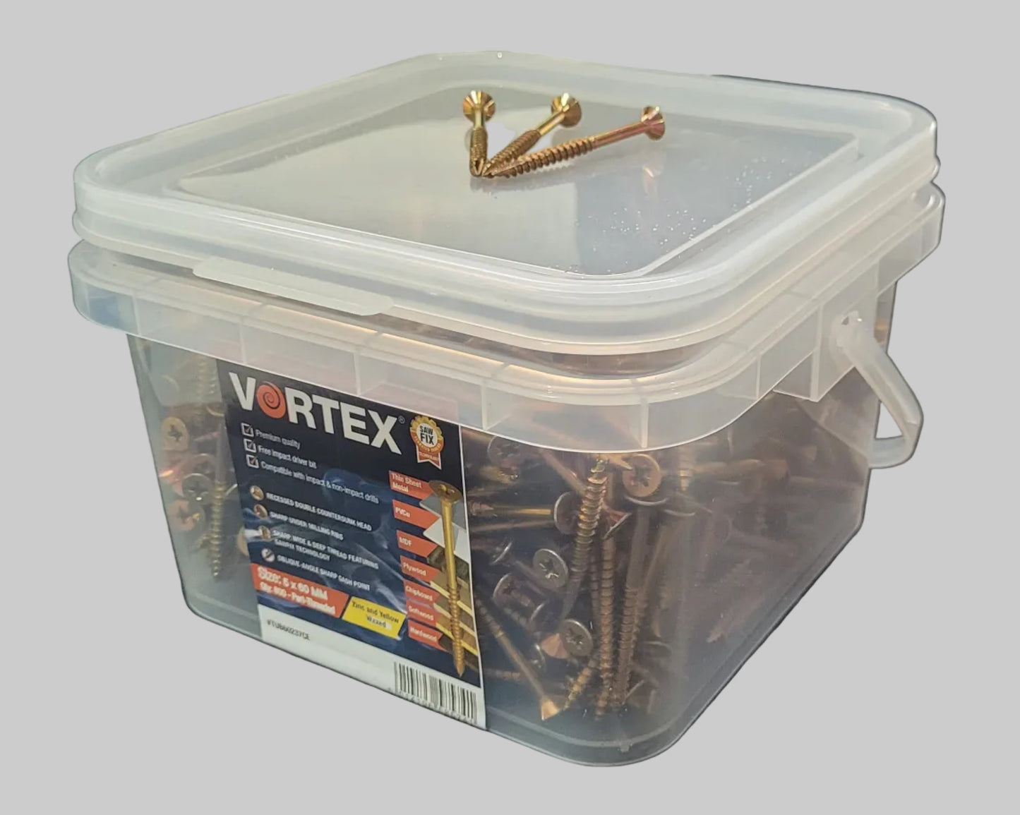 Multi-Purpose Woodscrews | Vortex Professional Wood Screws