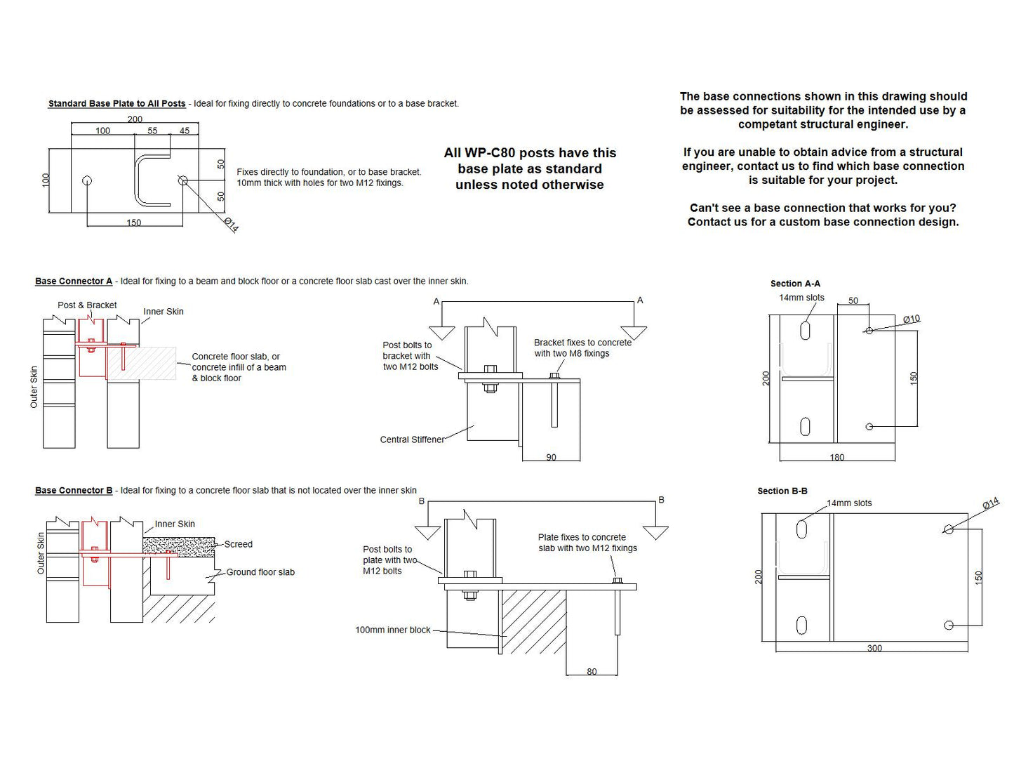 Earl WP-C80 Windpost