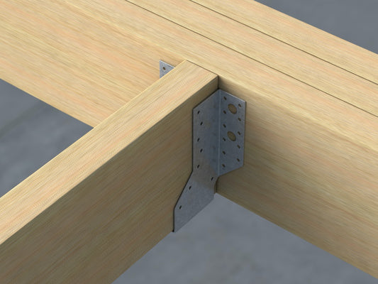 Heavy Duty Face Fix Joist Hanger for Double 47mm Joists (91mm Width)
