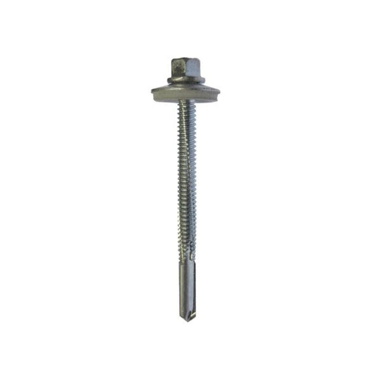 Heavy Section Tek Screws with Washers | 5.5mm Steel Screws