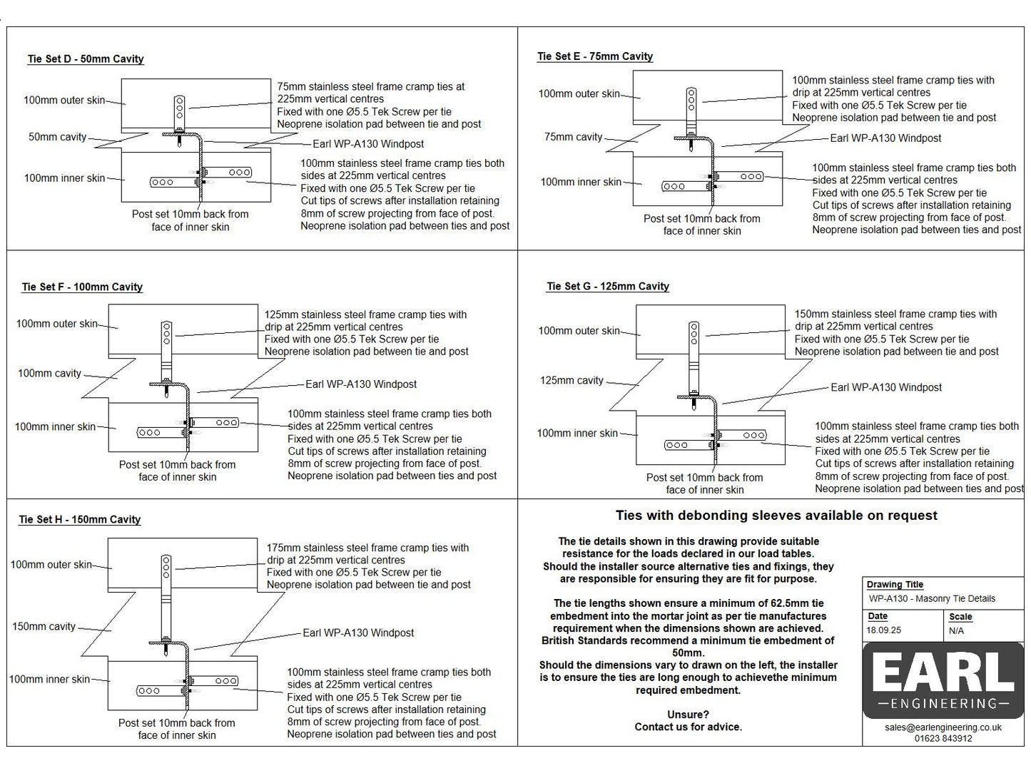 Earl WP-A130 Windpost (WP2 comparable)