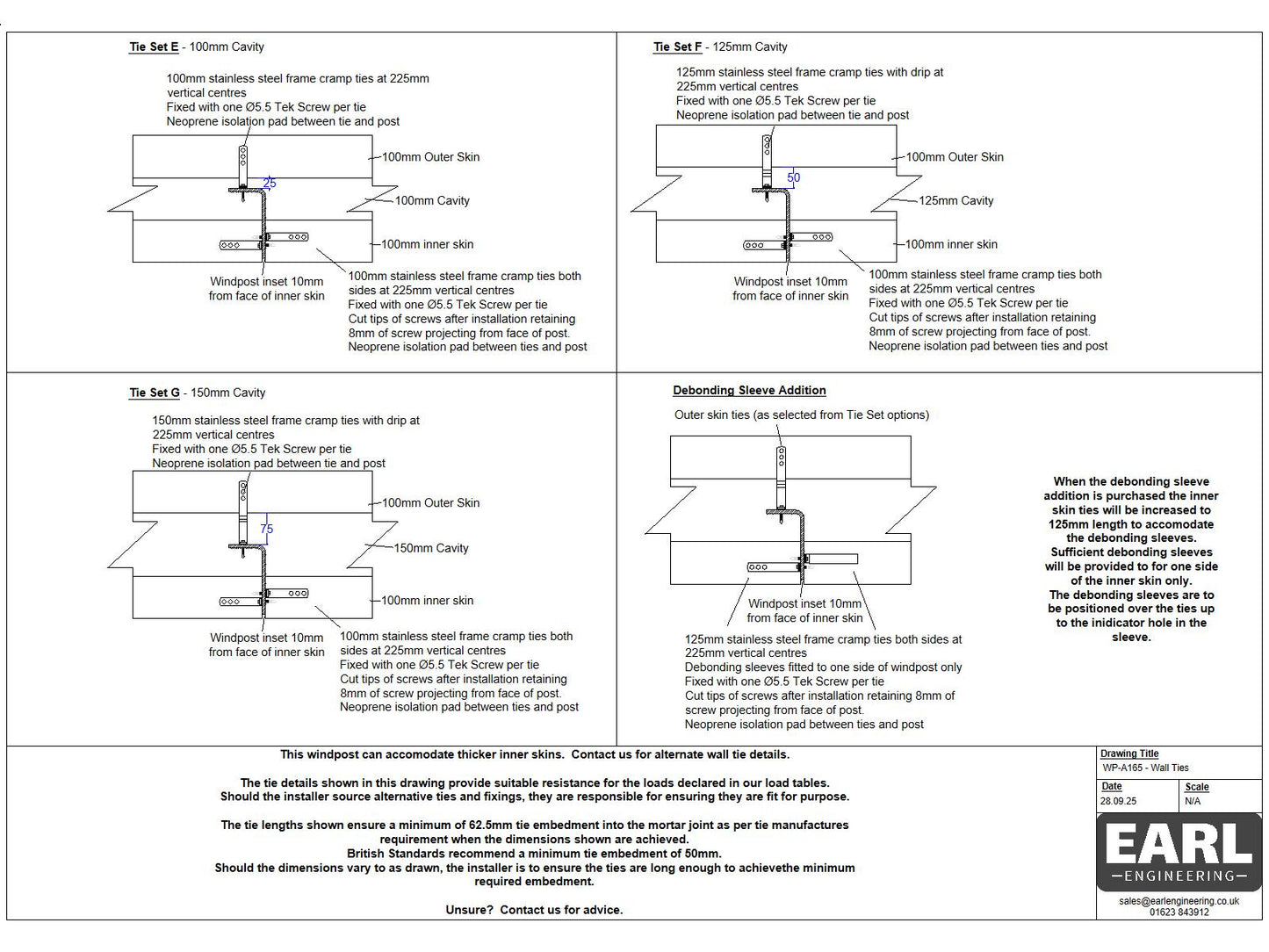 Earl WP-A165 Windpost (WP2 Comparable)